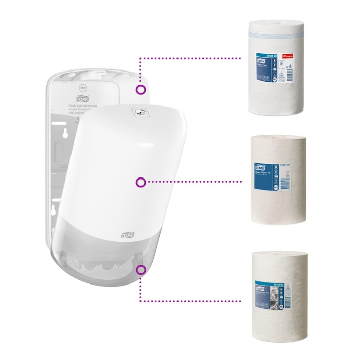 Диспенсер Tork Elevation Mini для рушників з центральною витяжкою білий