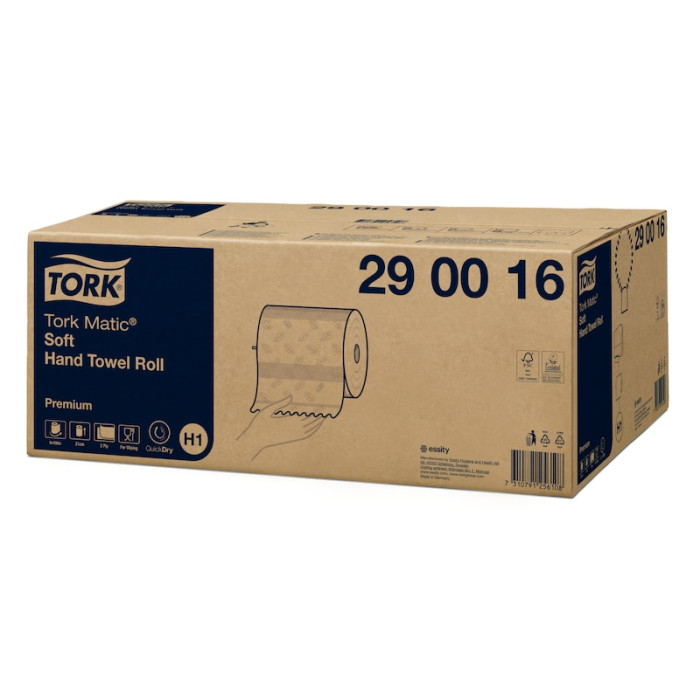 Паперові рушники Tork Matic Premium Soft рулонні 2 шари 100 м