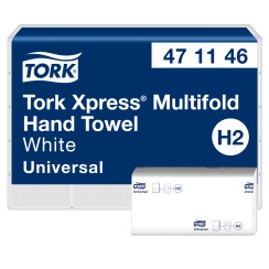 Паперові рушники Tork Xpress Multifold 2 шари білі 190 листів