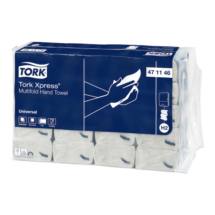 Бумажные полотенца Tork Xpress Multifold 2 слоя