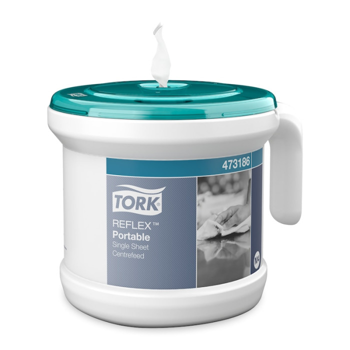 Переносной диспенсер Tork Reflex Performance с центральной вытяжкой