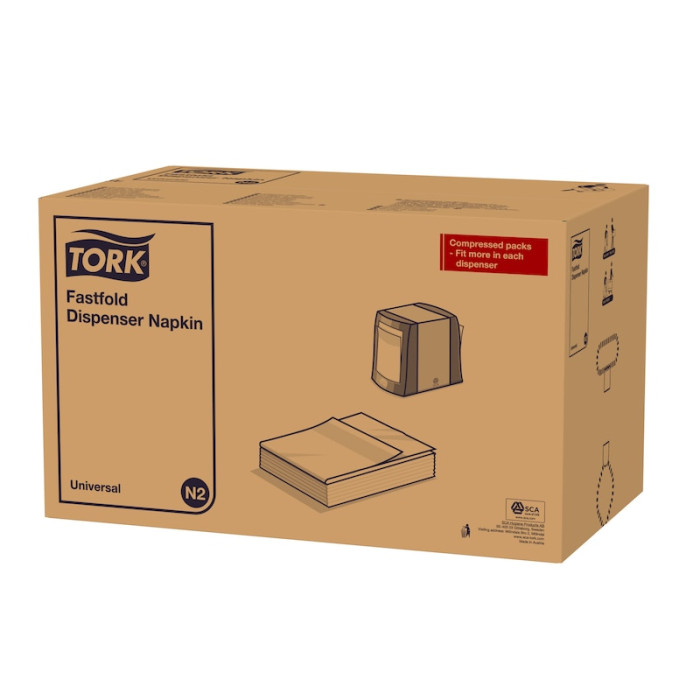 Салфетки бумажные Tork Fastfold 300 шт