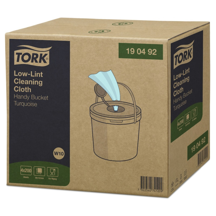 Нетканый материал Tork Premium безворсовый в ведре 60 м