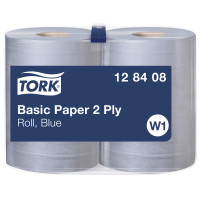 Протиральний папір Tork Universal синій 2 шари 340 м 1000 листів 1 рулон