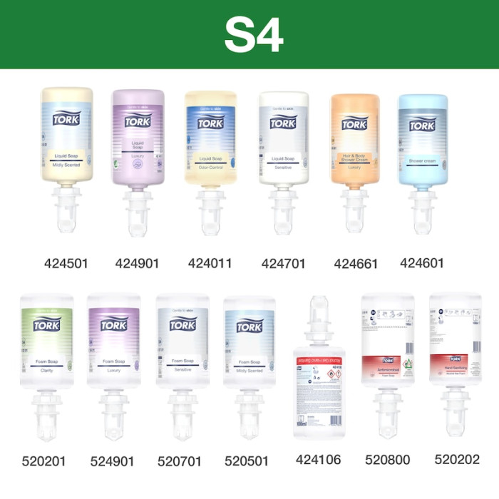 Дозатор Tork Image Line для мыла пены 1 л металлический