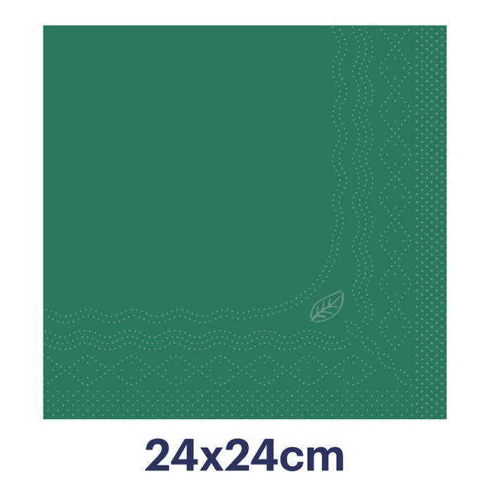 Серветки паперові Tork Advanced 24×24 см коктейльні 200 шт