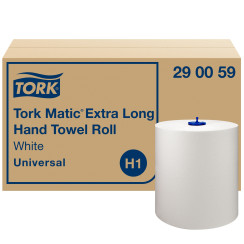 Паперові рушники Tork Matic Universal рулонні 1 шар білі 280 м 1120 листів