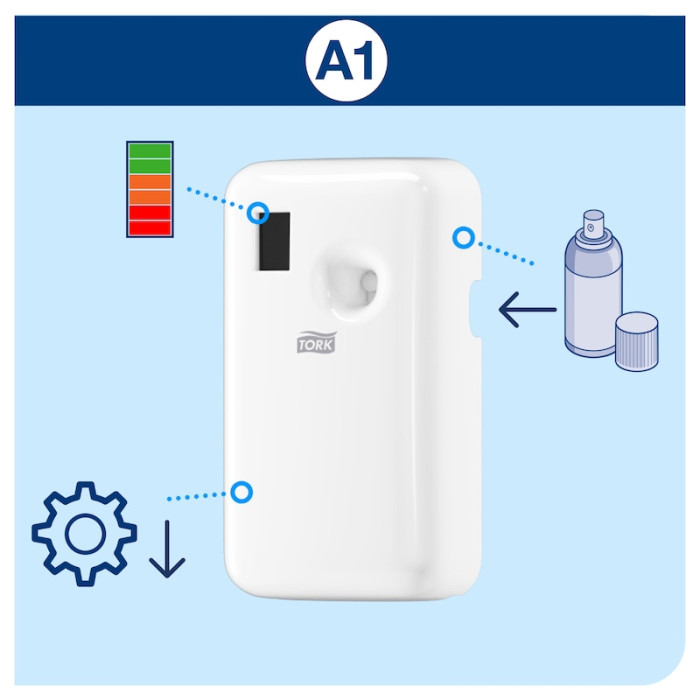 Автоматический диспенсер Tork Elevation для освежителя воздуха