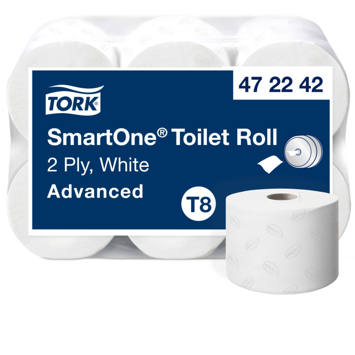 Туалетний папір Tork SmartOne mini 2 шари 207 м