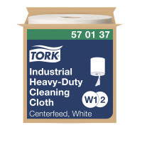 Нетканий матеріал Tork Industrial Premium рулонний білий підвищена міцність