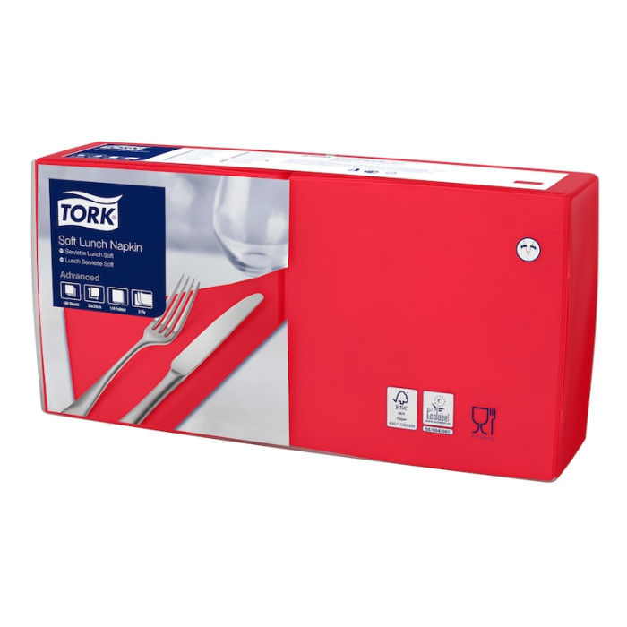 Салфетки бумажные Tork Advanced Soft 33×33 см 150 шт