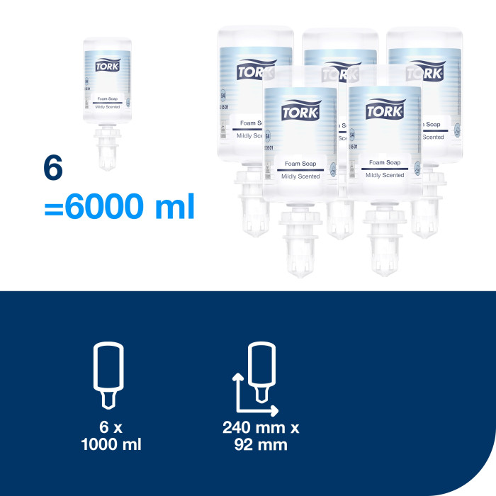 Мило-піна для рук м’яке 1 л 2500 порцій Mild Premium