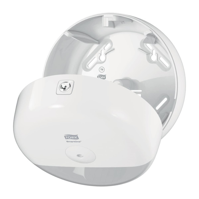 Диспенсер Tork SmartOne для туалетного паперу в міні рулонах білий