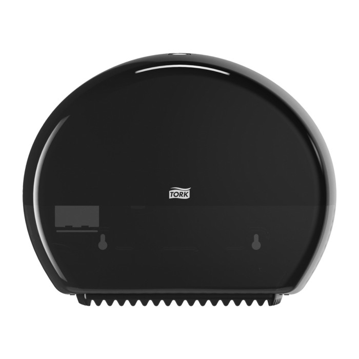 Диспенсер Tork Elevation Mini Jumbo для туалетного паперу на 2 рулони чорний