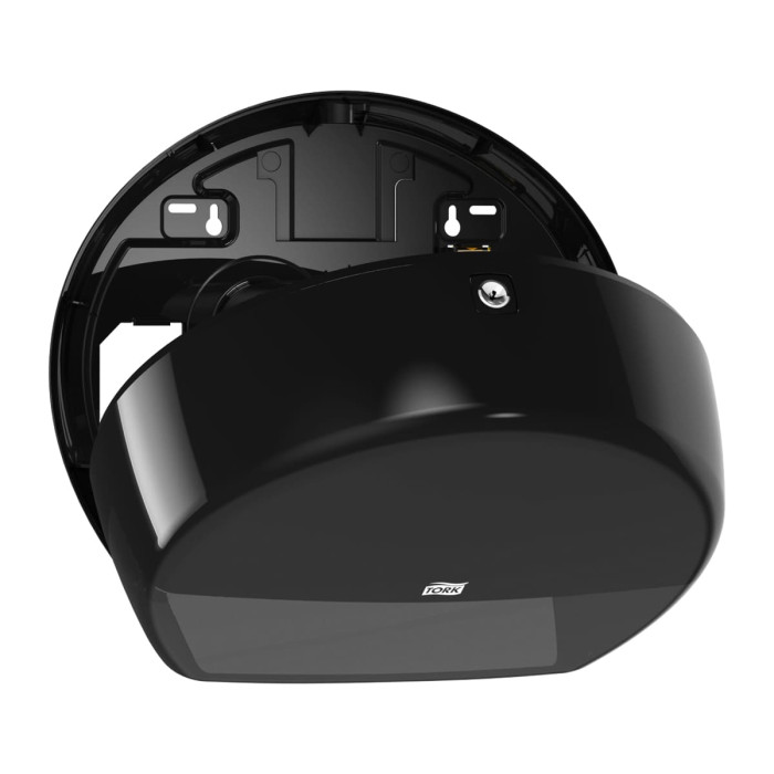 Диспенсер Tork Elevation Mini Jumbo для туалетного паперу на 2 рулони чорний