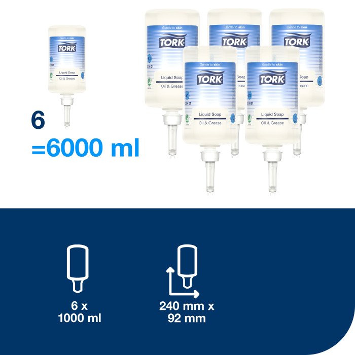 Жидкое мыло Tork Premium 1 л 1000 порций