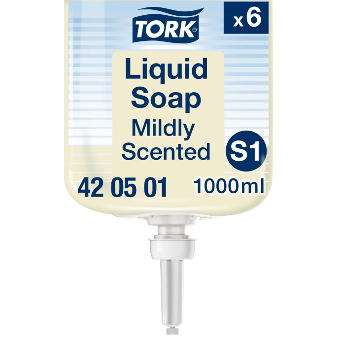 Рідке мило-крем для рук м’яке 1 л 1000 порцій Mild Premium