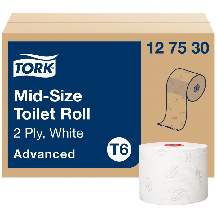 Туалетний папір Tork Advanced midi рулонний 2 шари 100 м