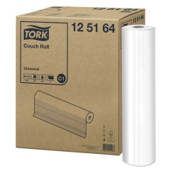 Одноразове простирадло Tork Universal рулонне біле 50 м