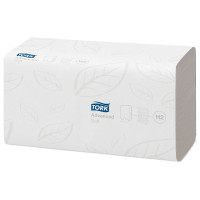 Бумажные полотенца Tork Xpress Advanced Soft Multifold 2 слоя белые 21×34 см