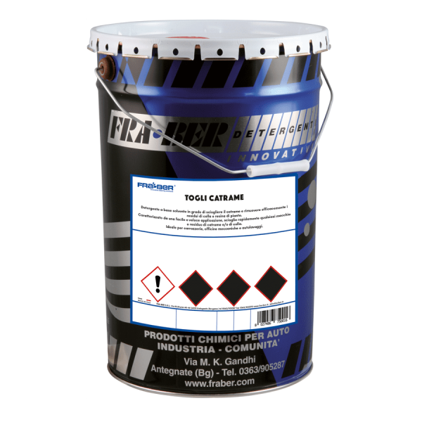 Очищающее средство для профессионального удаления битума и других веществ Togli Catrame 1 л. Тожли Катрам