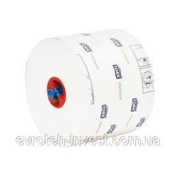 Папір туалетний Mid-size в міді рулонах м'який Tork Premium