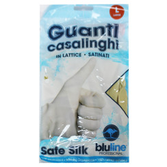 Рукавички латексні господарські 2шт. Guanti casalinghi розмір L