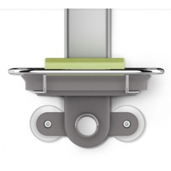 Стійка навісна з поличками металева