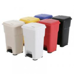 Контейнери для сміття з педаллю, 85 л, Вілєда Гера