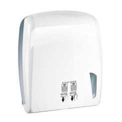 Диспенсер для листового туалетного паперу Lineskin білий