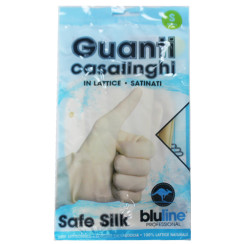 Рукавички латексні господарські 2шт. SAFE SILK
