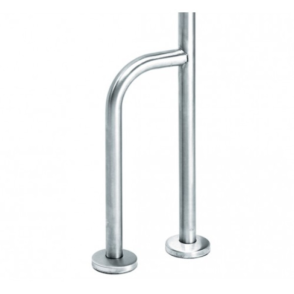 Поручень для осіб з інвалідністю кутовий лівий MEDINOX