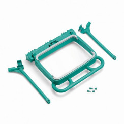 Складаний тримач мішка 120л для візків GreenLine