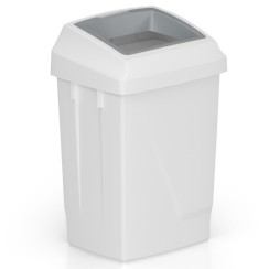 Урна для сміття 50л L&Hop сіре маркування