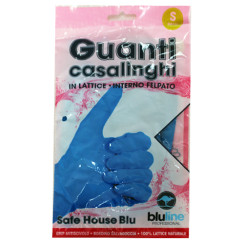 Рукавички латексні господарські 2шт. SAFE HOUSE BLU