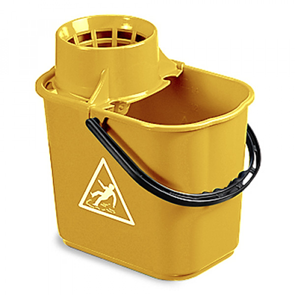 Відро EASY з віджимом 14л жовте