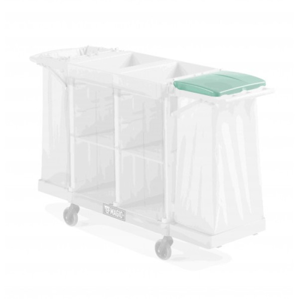 Кришка для мішка 120л з тримачем документа