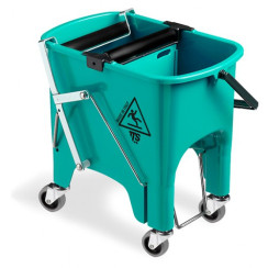 Відро для прибирання з віджимом SQUIZZY 15л на колесах