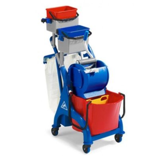 Візок для збирального інвентарю Filmop VEGA 0022LP0303A - 28 л, 80х42х112см