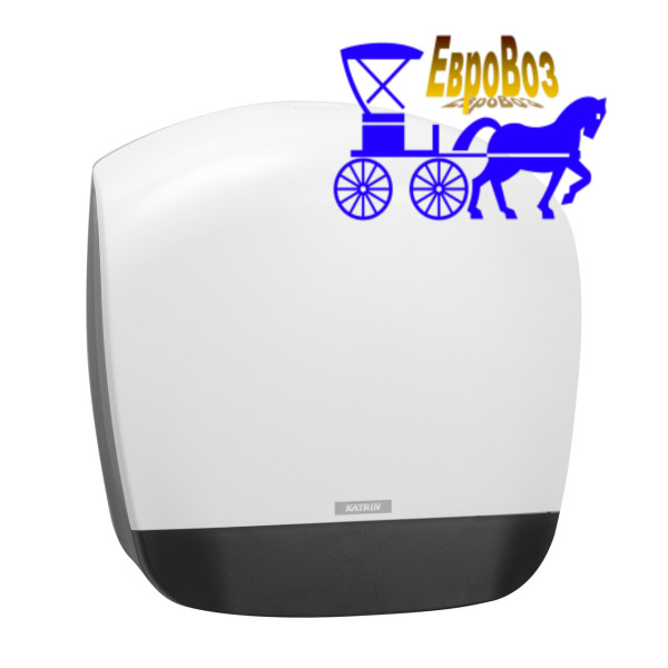 Диспенсер для туалетного паперу в рулонах білий