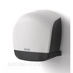 Диспенсер для туалетного паперу в рулонах білий