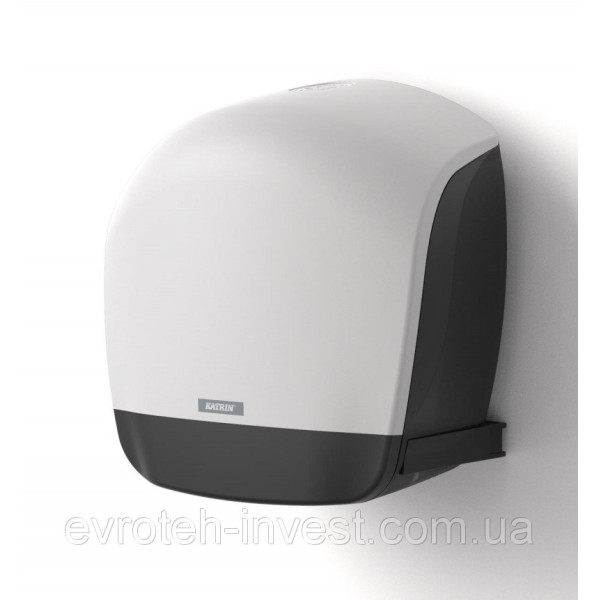 Диспенсер для туалетного паперу в рулонах білий