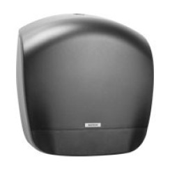 Диспенсер для туалетного паперу у рулонах чорний