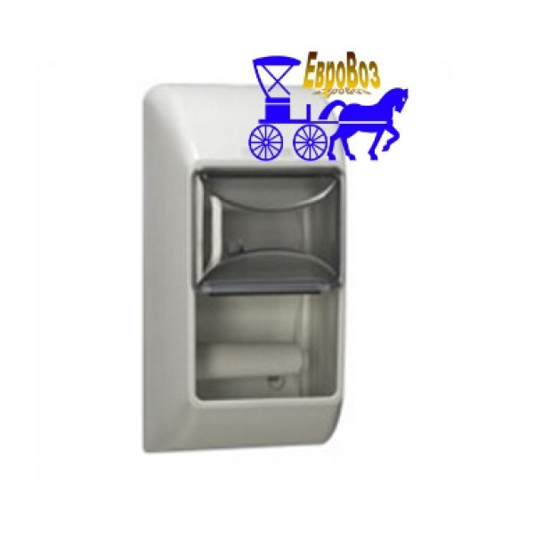 Диспенсер для туалетного паперу у стандартних рулонах Katrin Toilet 2 білий