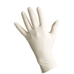 Рукавички латексні неопудрені білі розмір L