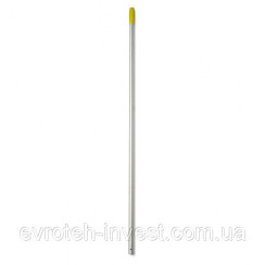 Ручка для швабри алюмінієва 140 см. жовта