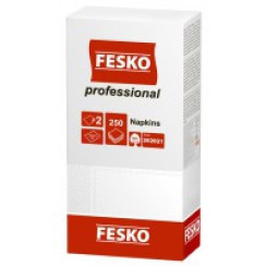 Серветки Fesko Professional 33х33 двошарові 250 аркушів