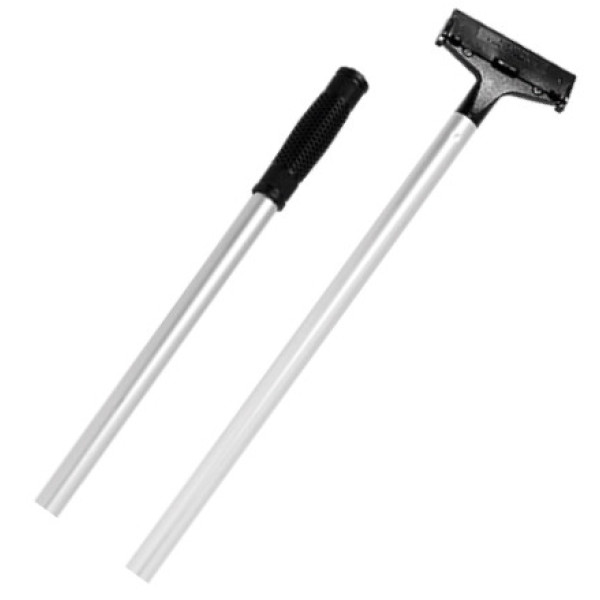 Скребок металевий для підлоги, ручка 120 см., Італія