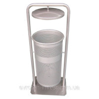 Урна для сміття перфорована з кришкою Плім