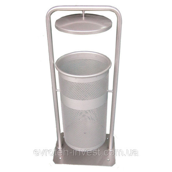 Урна для сміття перфорована з кришкою Плім